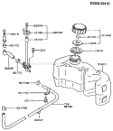 Page G Diagram and Parts List for FC150V EA00 Kawasaki Engine