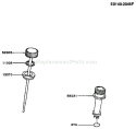 Page J Diagram and Parts List for FC150V ES08 Kawasaki Engine
