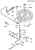 Page G Diagram and Parts List for FC150V ES08 Kawasaki Engine
