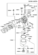 Page B Diagram and Parts List for FC150V ES19 Kawasaki Engine