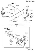 Page C Diagram and Parts List for FC150V ES19 Kawasaki Engine