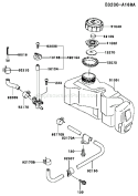 Page G Diagram and Parts List for FC150V ES19 Kawasaki Engine