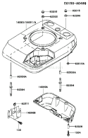 Page D Diagram and Parts List for FC150V ES26 Kawasaki Engine