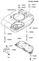 Page E Diagram and Parts List for FC150V FS29 Kawasaki Engine