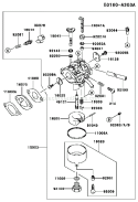 Page B Diagram and Parts List for FC150V ES31 Kawasaki Engine