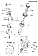 Page I Diagram and Parts List for FC150V ES31 Kawasaki Engine