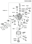 Part Location Diagram of 92064-2065 Kawasaki Jet-Pilot-#38.8