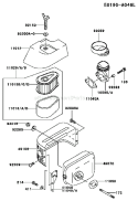 Page A Diagram and Parts List for FC150V GS13 Kawasaki Engine