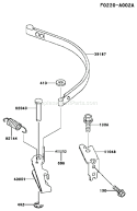 Page B Diagram and Parts List for FC150V ES21 Kawasaki Engine