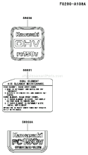 Page I Diagram and Parts List for FC150V ES21 Kawasaki Engine