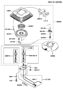 Part Location Diagram of 26011-2283 Kawasaki Wire-Lead
