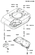 Page D Diagram and Parts List for FC150V GS31 Kawasaki Engine