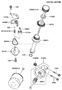 Part Location Diagram of 59231-2071 Kawasaki Filler