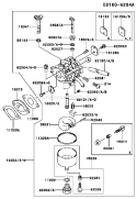 Part Location Diagram of 16126-2205 Kawasaki Valve