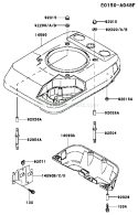 Part Location Diagram of 14090-2074 Kawasaki Cover