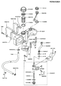 Page G Diagram and Parts List for FC290V AS11 Kawasaki Engine