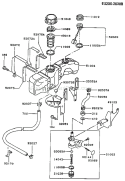 Page G Diagram and Parts List for FC290V AS12 Kawasaki Engine