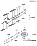 Page L Diagram and Parts List for FC290V AS13 Kawasaki Engine