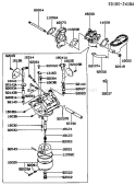 Page B Diagram and Parts List for FC290V AS13 Kawasaki Engine