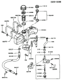 Page G Diagram and Parts List for FC290V AS13 Kawasaki Engine