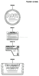 Part Location Diagram of 49015-6002 Kawasaki Cover-Crankcase