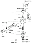 Part Location Diagram of 92075-2085 Kawasaki Damper