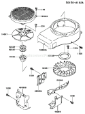Page D Diagram and Parts List for FC290V AS17 Kawasaki Engine