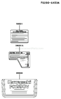 Page H Diagram and Parts List for FC290V AS17 Kawasaki Engine