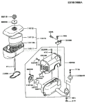 Page A Diagram and Parts List for FC290V BS05 Kawasaki Engine