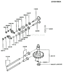 Page M Diagram and Parts List for FC290V AS11 Kawasaki Engine