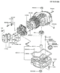 Page E Diagram and Parts List for FC290V BS12 Kawasaki Engine