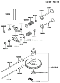 Page L Diagram and Parts List for FC290V AS15 Kawasaki Engine