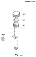 Page I Diagram and Parts List for FC290V AS15 Kawasaki Engine