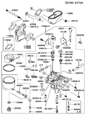 Page B Diagram and Parts List for FC290V ES15 Kawasaki Engine