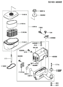 Part Location Diagram of 184B0814 Kawasaki DISCONTINUED