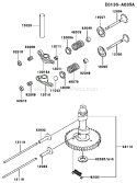 Part Location Diagram of 92022-2012 Kawasaki Washer