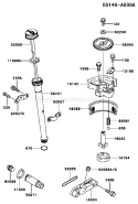 Page I Diagram and Parts List for FC400V AS00 Kawasaki Engine