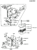 Part Location Diagram of 49069-2182-9Y Kawasaki Muffler-Assy