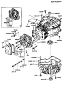 Page E Diagram and Parts List for FC400V AS01 Kawasaki Engine