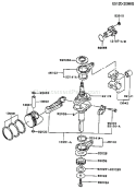 Page I Diagram and Parts List for FC400V AS01 Kawasaki Engine