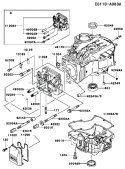 Part Location Diagram of 49002-2078 Kawasaki Guide-Valve-Ex