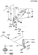 Page C Diagram and Parts List for FC400V AS03 Kawasaki Engine