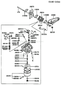 Page B Diagram and Parts List for FC400V AS04 Kawasaki Engine