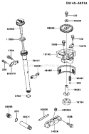Page I Diagram and Parts List for FC401V AS00 Kawasaki Engine