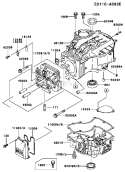 Page E Diagram and Parts List for FC401V AS01 Kawasaki Engine