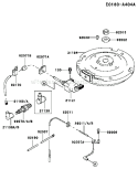 Page F Diagram and Parts List for FC401V AS01 Kawasaki Engine