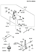 Page C Diagram and Parts List for FC401V AS04 Kawasaki Engine
