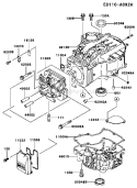Page E Diagram and Parts List for FC401V AS04 Kawasaki Engine