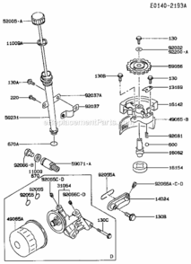 Part Location Diagram of 92066-2092 Kawasaki Plug, Drain