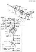 Page B Diagram and Parts List for FC420V AS03 Kawasaki Engine